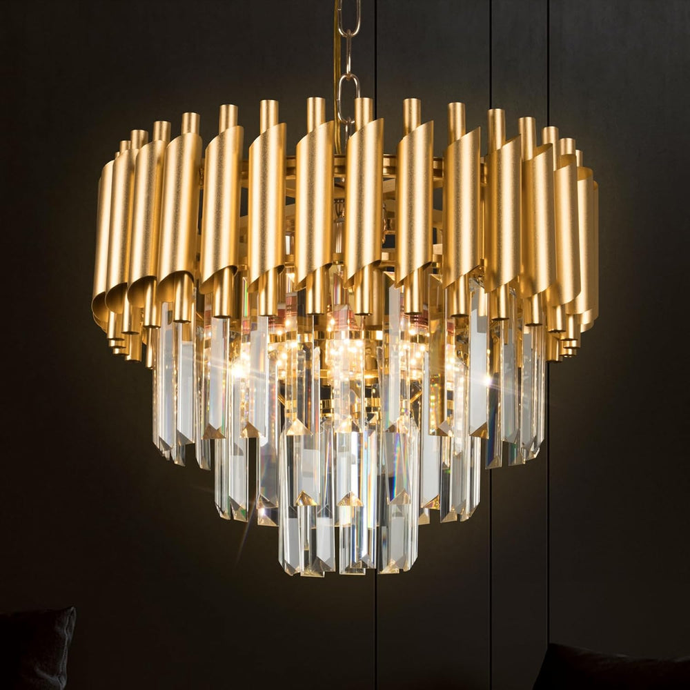 Crystal Chandelier 5-Light E14 Pendant Light