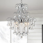 Crystal Chandelier Flushmount Ceiling Light Modern Lighting
