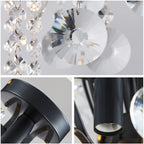 Crystal Chandelier Flushmount Ceiling Light Modern Lighting