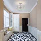 Crystal Chandelier Flushmount Ceiling Light Modern Lighting