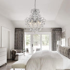 Crystal Chandelier Flushmount Ceiling Light Modern Lighting