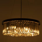 Crystal Chandelier for Foyer Dining Room 6 Lights