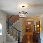 Crystal Chandelier for Foyer Dining Room 6 Lights