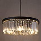 Crystal Chandelier for Foyer Dining Room 6 Lights