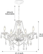 Crystal Chandelier K9 Pendant Lighting for Living Room