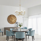Crystal Chandelier K9 Pendant Lighting for Living Room
