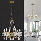 Crystal Chandelier K9 Pendant Lighting for Living Room