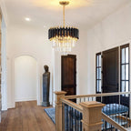 Crystal Chandelier Pendant Light Small Modern for Entryway
