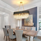 Crystal Chandelier Pendant Light Small Modern for Entryway