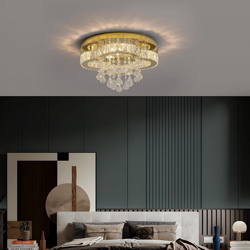 Crystal Chandeliers Ceiling Light for Living Dressing Room