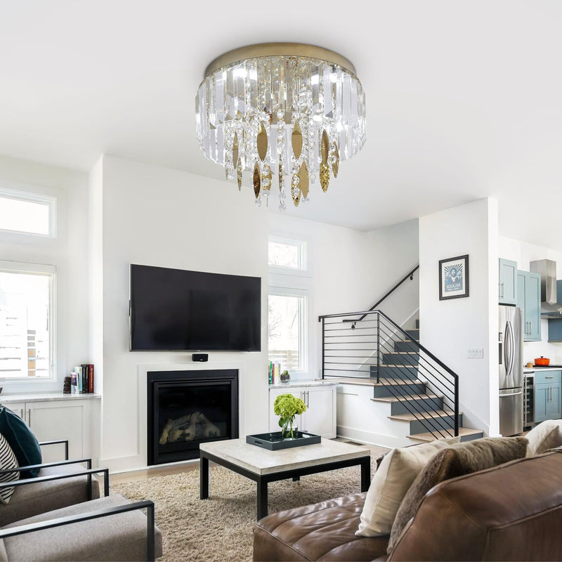 Crystal Chandeliers Ceiling Light for Living Dressing Room