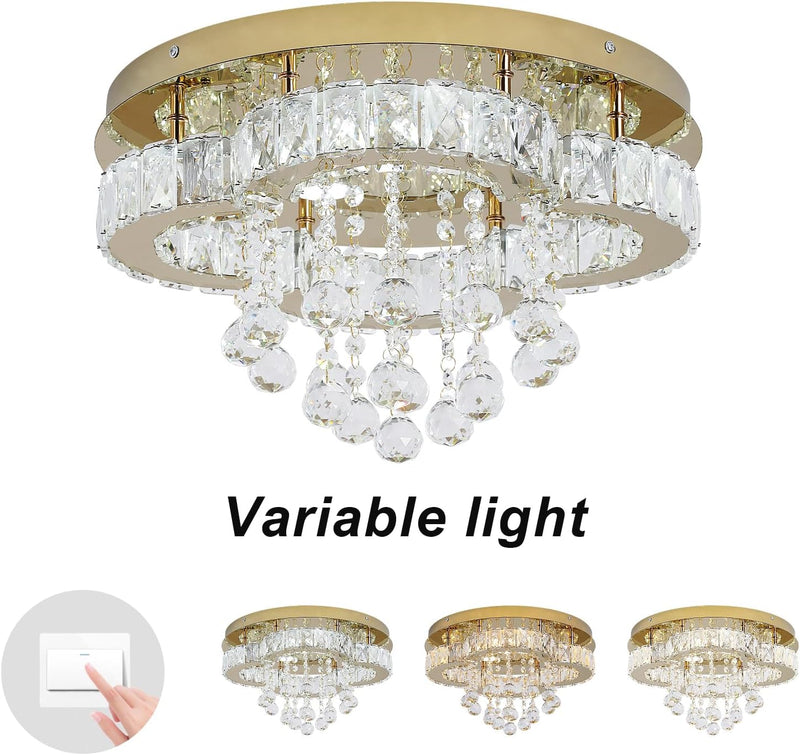 Crystal Chandeliers Ceiling Light for Living Dressing Room