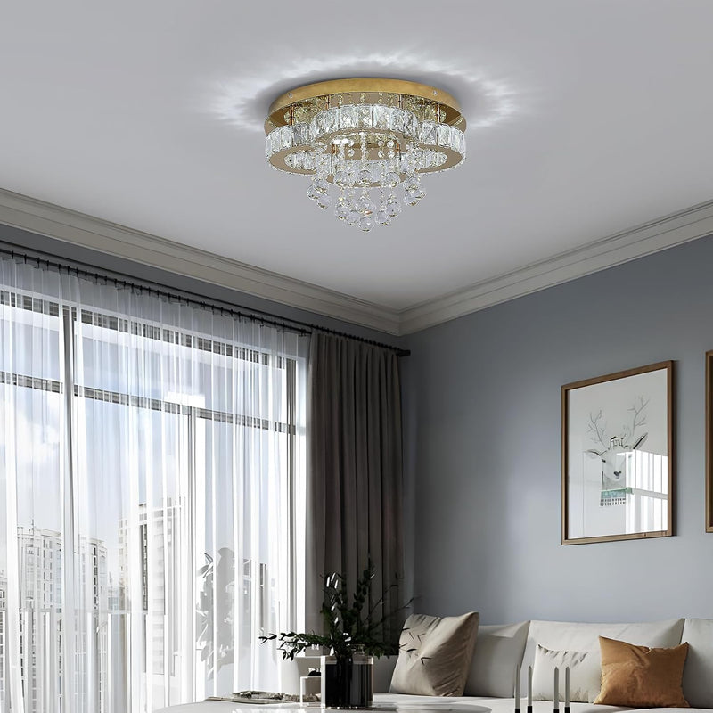 Crystal Chandeliers Ceiling Light for Living Dressing Room