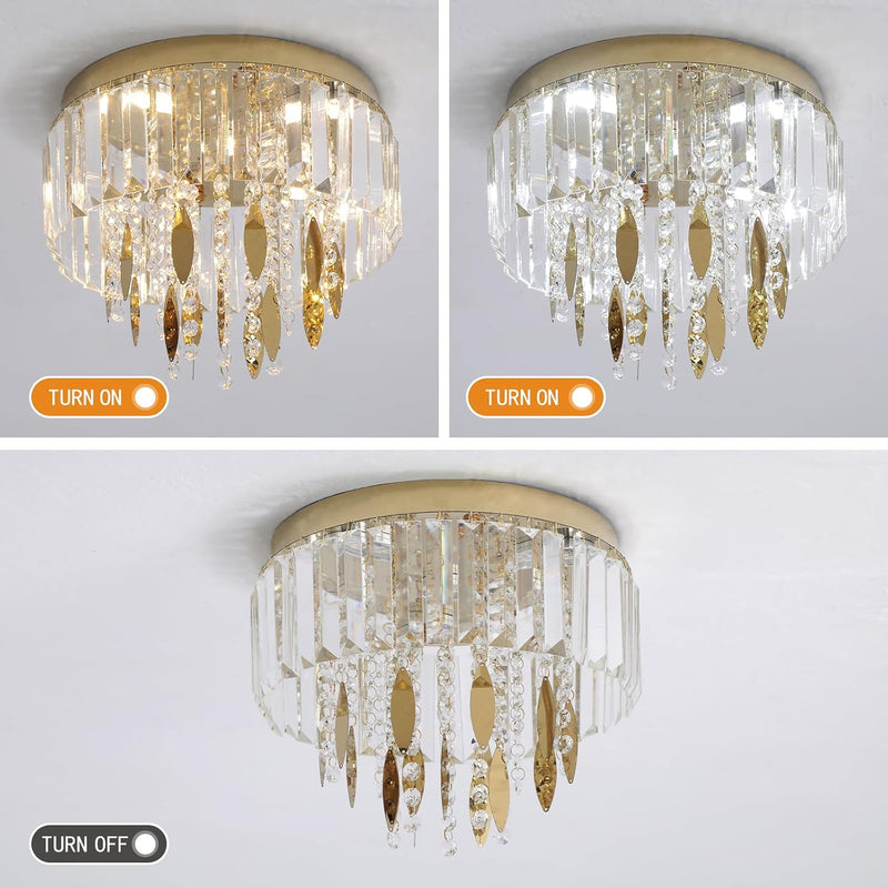 Crystal Chandeliers Ceiling Light for Living Dressing Room