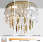 Crystal Chandeliers Ceiling Light for Living Dressing Room
