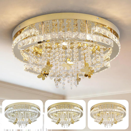 Crystal Chandeliers Ceiling Light for Living Dressing Room