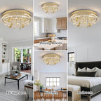 Crystal Chandeliers Ceiling Light for Living Dressing Room