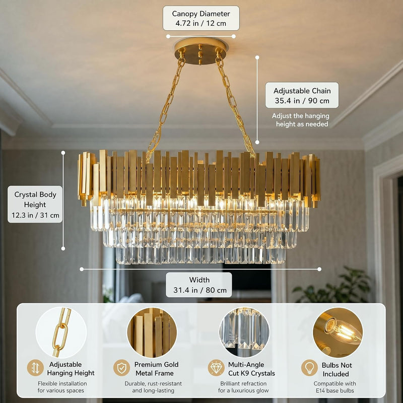 Crystal Chandeliers Ceiling Modern Chandelier