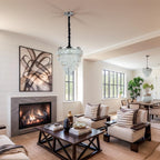 Crystal Chandeliers for Dining Room Modern Pendant Lighting
