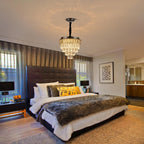 Crystal Chandeliers for Dining Room Modern Pendant Lighting