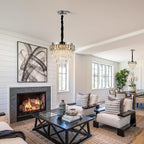 Crystal Chandeliers for Dining Room Modern Pendant Lighting