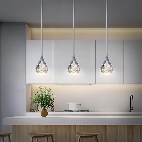 Crystal Pendant Light Elegant LED Chandeliers Ceiling Fixture