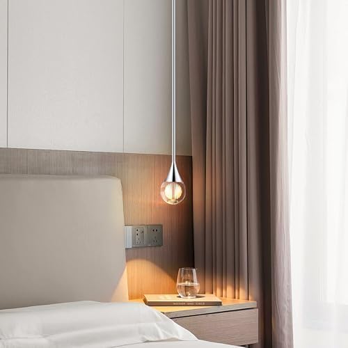 Crystal Pendant Light Elegant LED Chandeliers Ceiling Fixture