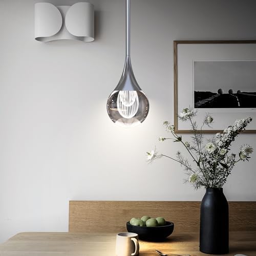 Crystal Pendant Light Elegant LED Chandeliers Ceiling Fixture