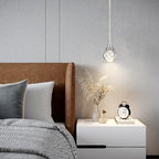Crystal Pendant Light Elegant LED Chandeliers Ceiling Fixture