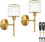 Crystal Rechargeable Wall Lights