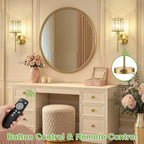 Crystal Rechargeable Wall Lights