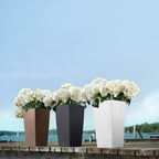 Cubico Colour 40 Self Watering Planter Large Garden