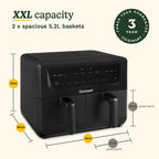 Cuisinart Xl 7.6L Air Fryer 7 Functions Pfas-Free