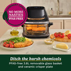 Cuisinart 8.5L Clearview 8-In-1 Glass Window Air Fryer