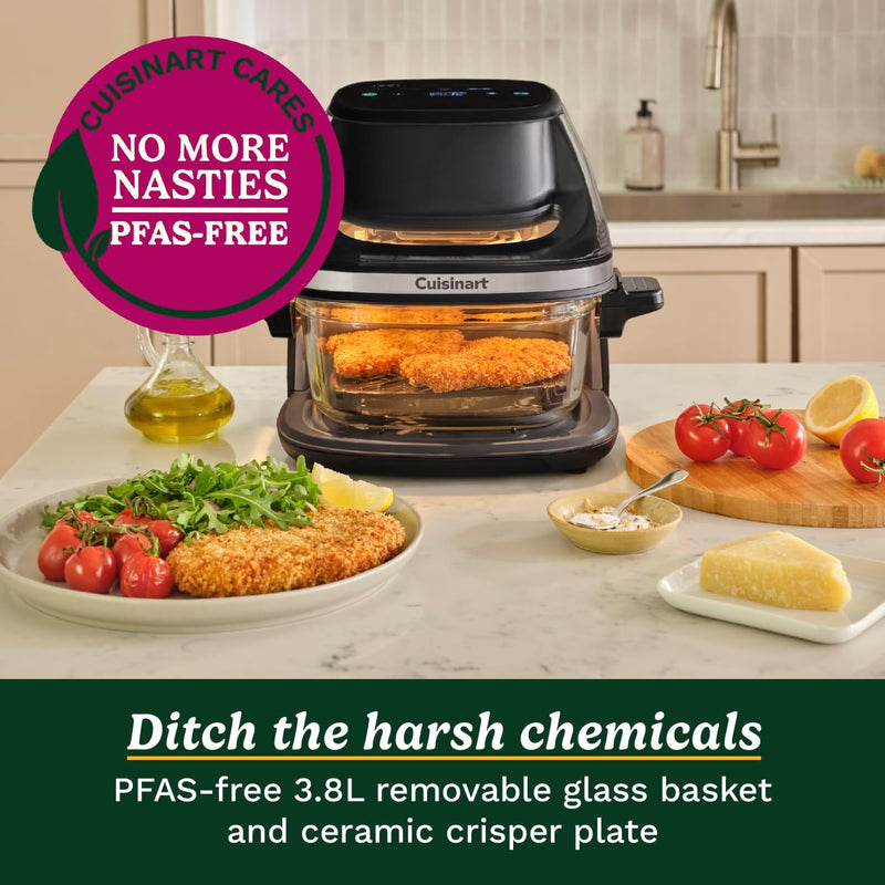 Cuisinart 8.5L Clearview 8-In-1 Glass Window Air Fryer