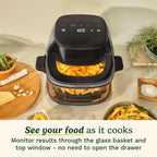 Cuisinart 8.5L Clearview 8-In-1 Glass Window Air Fryer