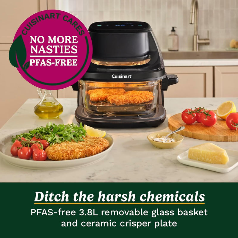 Cuisinart 8.5L Clearview 8-In-1 Glass Window Air Fryer