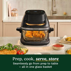 Cuisinart 8.5L Clearview 8-In-1 Glass Window Air Fryer