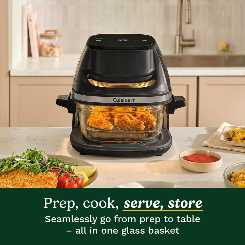 Cuisinart 8.5L Clearview 8-In-1 Glass Window Air Fryer