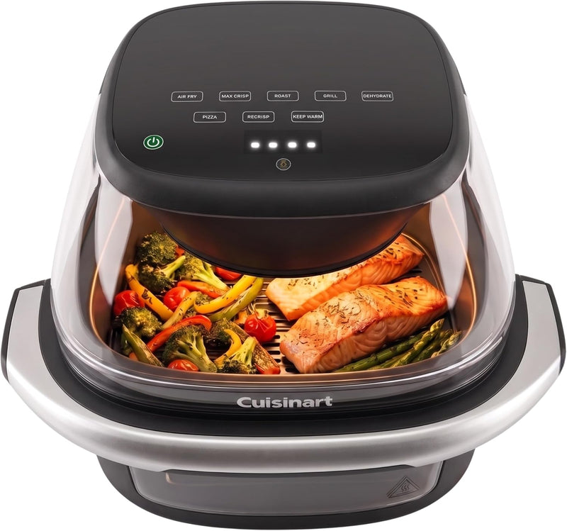 Cuisinart 8.5L Clearview 8-In-1 Glass Window Air Fryer