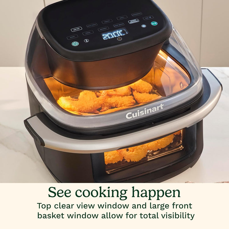 Cuisinart 8.5L Clearview 8-In-1 Glass Window Air Fryer