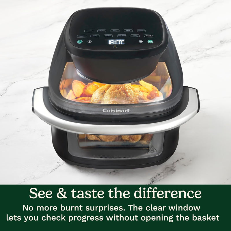Cuisinart 8.5L Clearview 8-In-1 Glass Window Air Fryer