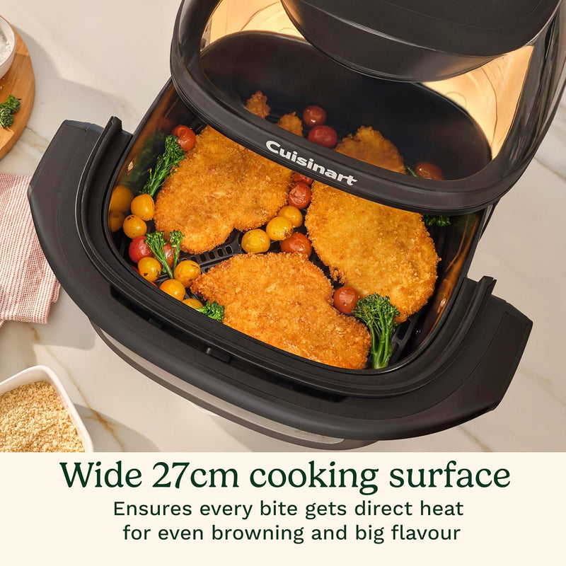 Cuisinart 8.5L Clearview 8-In-1 Glass Window Air Fryer