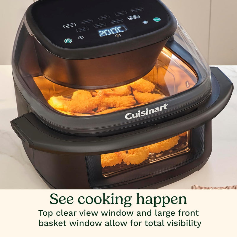 Cuisinart 8.5L Clearview 8-In-1 Glass Window Air Fryer