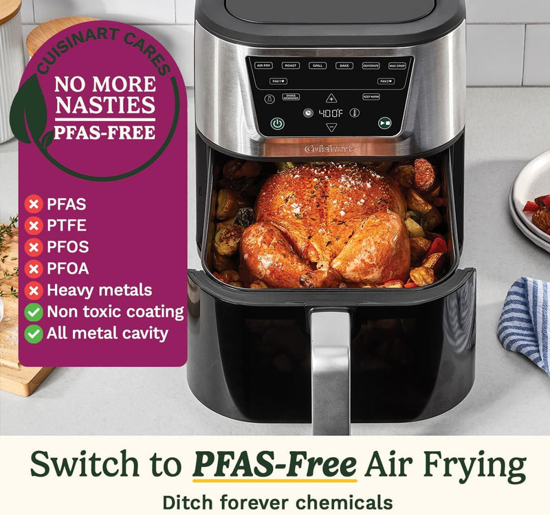 Cuisinart Xl 7.6L Air Fryer 7 Functions Pfas-Free