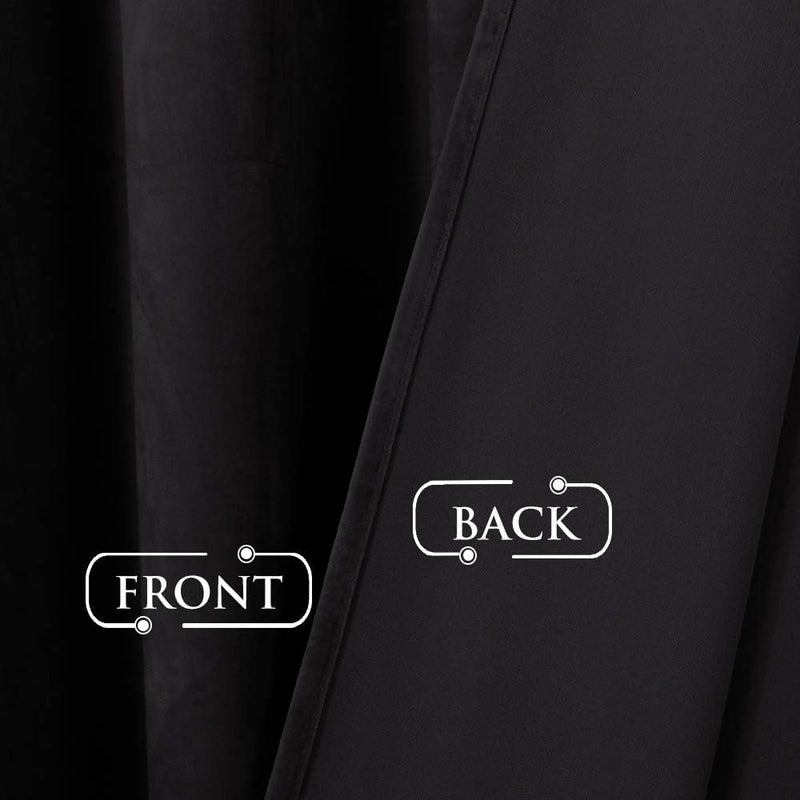 Curtains Velvet Drapes Extra Long Bedroom Room Darkening
