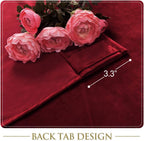 Curtains Velvet Drapes Extra Long Bedroom Room Darkening