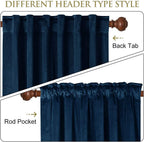Curtains Velvet Drapes Extra Long Bedroom Room Darkening