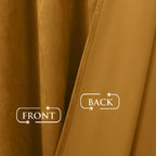 Curtains Velvet Drapes Extra Long Bedroom Room Darkening