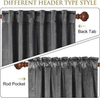 Curtains Velvet Drapes Extra Long Bedroom Room Darkening